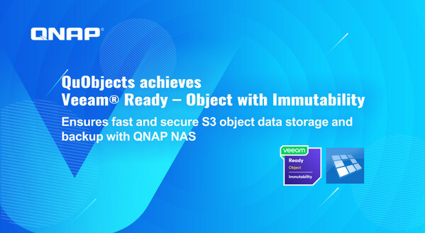 QNAP NASは、Veeamバックアップに理想的なオンプレミス?オブジェクト?ストレージです。