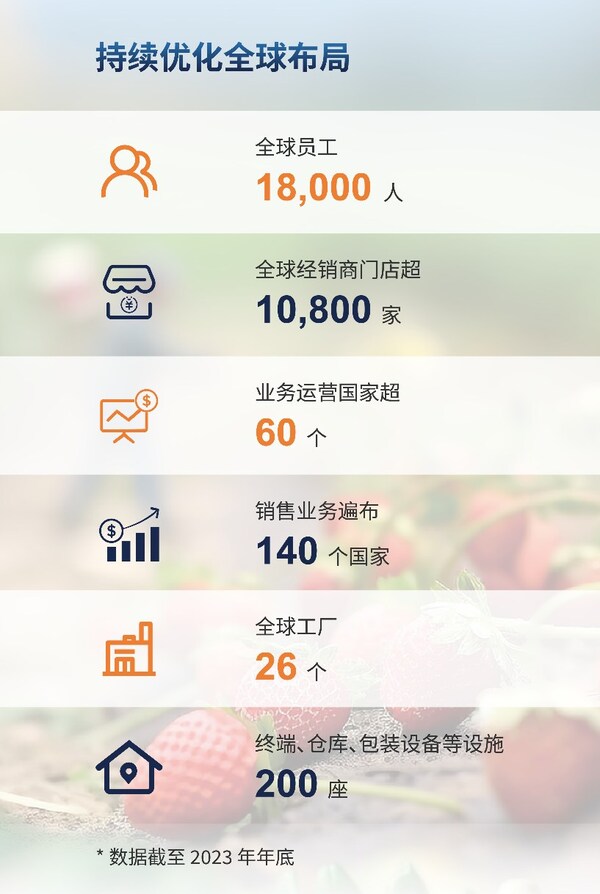 雅苒持續優化全球布局