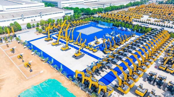Event site (PRNewsfoto/XCMG Excavator)