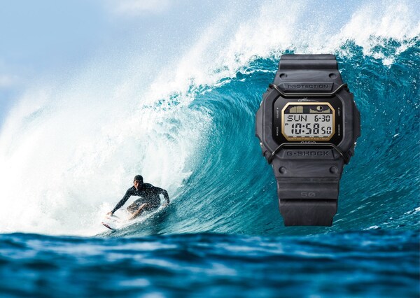Casio ra m?t m?u G-SHOCK th? ba v?i s? góp m?t c?a Kanoa Igarashi, v?n ??ng viên l??t sóng chuyên nghi?p hàng ??u th? gi?i