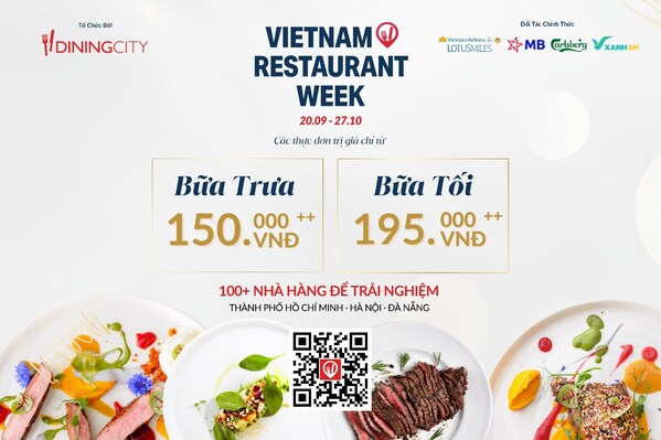DiningCity Asia m? r?ng s? ki?n Tu?n L? Nhà Hàng - Restaurant Week ??n Vi?t Nam