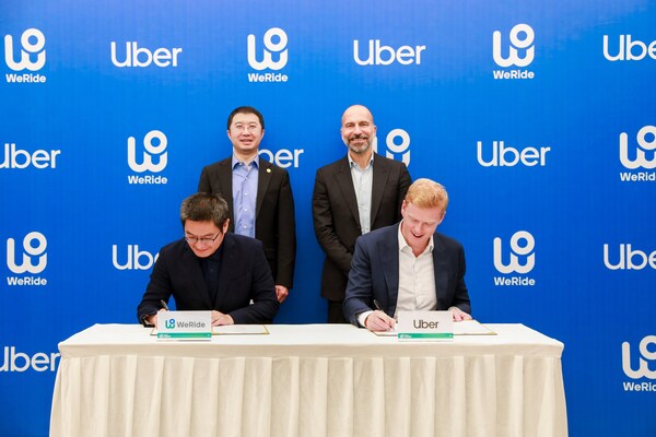 本次戰略合作協議由Uber出行與商務運營高級副總裁Andrew Macdonald，與文遠知行高級副總裁鐘華共同簽署，Uber首席執行官Dara Khosrowshahi與文遠知行創始人兼CEO韓旭見證了簽約