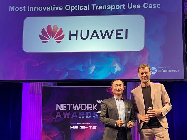 ファーウェイ、Network X NGON 2024で「最も革新的な光伝送ユース?ケース」賞を受賞