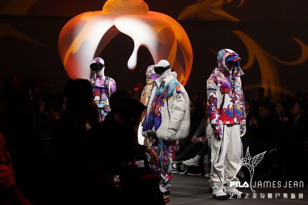 FILA x James Jean聯名大秀現場場景圖