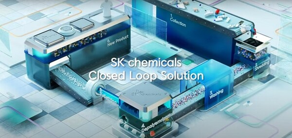 SKケミカルの循環型リサイクル技術を紹介する動畫が「2024國際ビジネス?アワード」で金賞を受賞