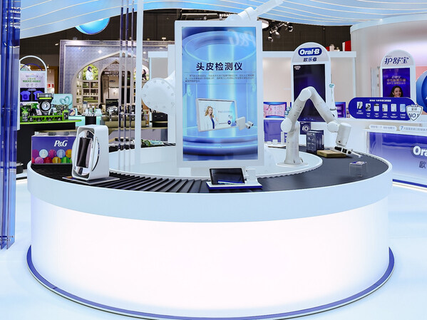 寶潔“智能儀器展示區”