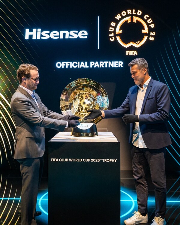Hisense and FIFA Offer First Look for Fans at FIFA Club World Cup 2025? Trophy at CES 2025