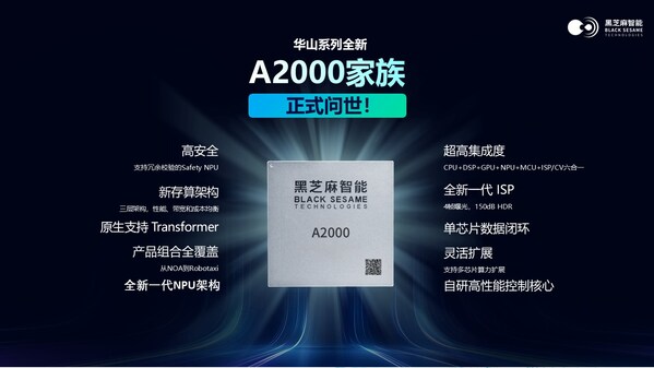 黑芝麻智能攜手Nullmax發布A2000多模態大模型智駕方案