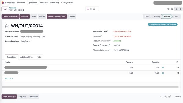 Odoo 推出 Shopee 蝦皮連接功能，支援亞洲區全通路電商