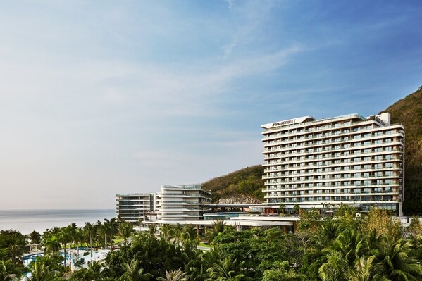 三亞山海天JW萬豪酒店全景圖