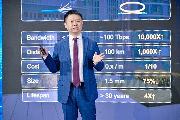 Perry Yang, President of Huawei Enterprise Optical Domain (PRNewsfoto/Huawei)