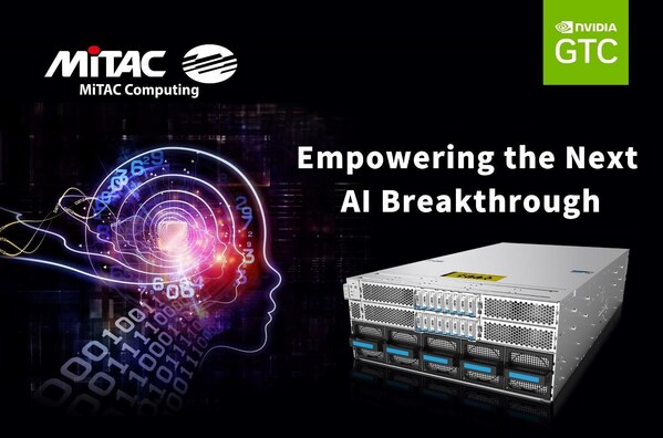神雲科技于 GTC 2025 震撼發布由英偉達加速的先進MiTAC AI服務器解決方案