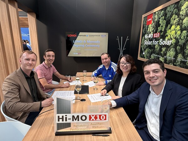 LONGi and the partners from Netherlands