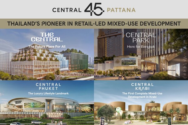 Central Pattana ??u t? 120 t? Baht (kho?ng 3,5 t? USD) ?? thay ??i di?n m?o ngành bán l? Thái Lan