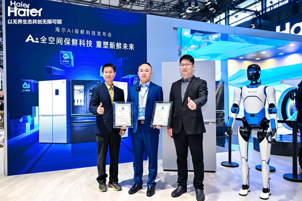 DEKRA德凱攜手中標能效科技為海爾智能冰箱頒發認證證書