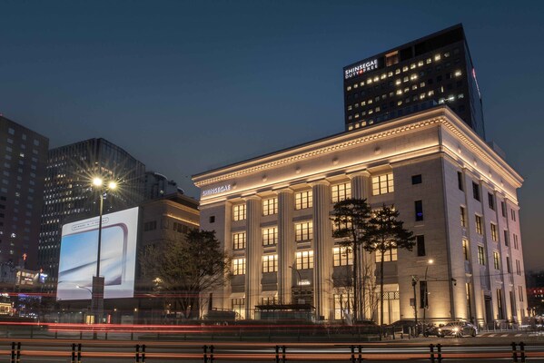 Shinsegae Department Store presents a new iconic culture house 'The Heritage' in Myeong-dong, Seoul, Korea