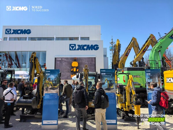 Bauma 2025: XCMG Excavator ra m?t 13 m?u máy xúc ?ào dòng E-series thi?t k? riêng cho th? tr??ng chau ?u