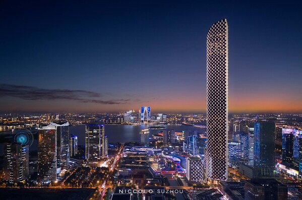 蘇州尼依格羅酒店 夜景外觀