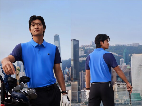 許龍一以FILA GOLF 無界POLO呈現高爾夫場景下的假日風度