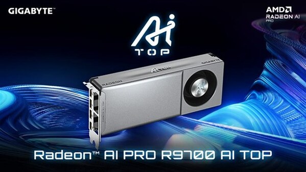 GIGABYTE Radeon? AI PRO R9700 AI TOP 顯示卡
