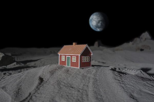 The Moonhouse: The First Ever House on the Moon – A Swedish Red Cottage Set to Land June 5