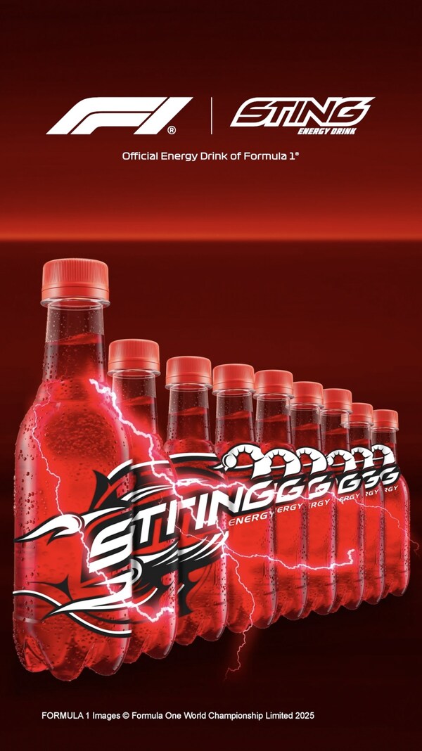 速度之聲： PepsiCo能量飲料Sting Energy ?采用Formula 1 ?