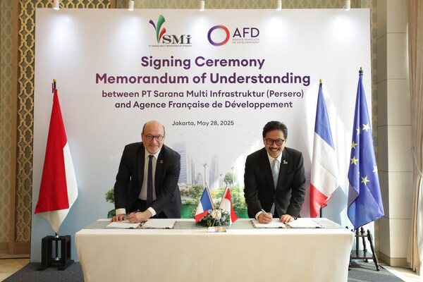 PT SMI and AFD renew the Memorandum of Understanding continue their partnership to strengthen cooperation in promoting sustainable development, mitigating the impacts of climate change, and green financing in Indonesia.