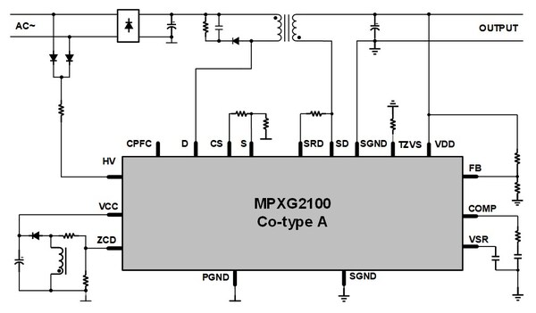 a) &#21333;&#26497;&#21453;&#28608;-MPXG2100&#20840;&#38598;&#25104;&#26041;&#26696;