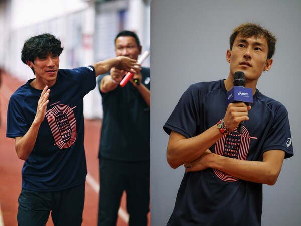 ASICS亞瑟士簽約運動員劉德助、溫都日呼