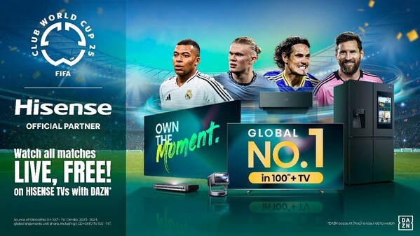 Xem tr?c ti?p FIFA Club World Cup 2025? mi?n phí trên TV th?ng minh Hisense