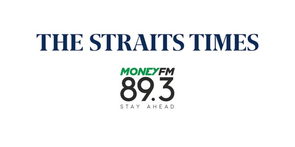 Singapore's most-consumed media outlets: The Straits Times and MONEY FM 89.3 (PRNewsfoto/美通社)