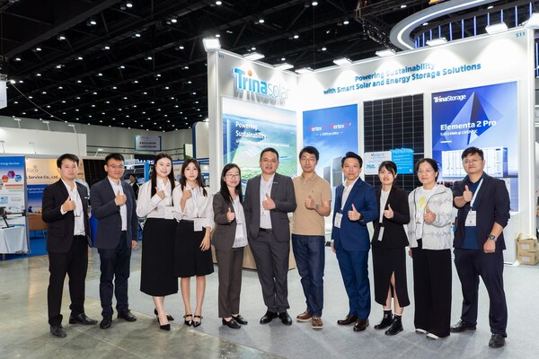 Trinasolar brings to Thailand a full suite of PV and storage offerings
