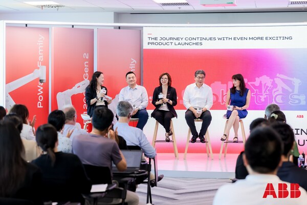 ABB機器人在上海超級工廠舉辦新品發布會，并舉辦圓桌論壇