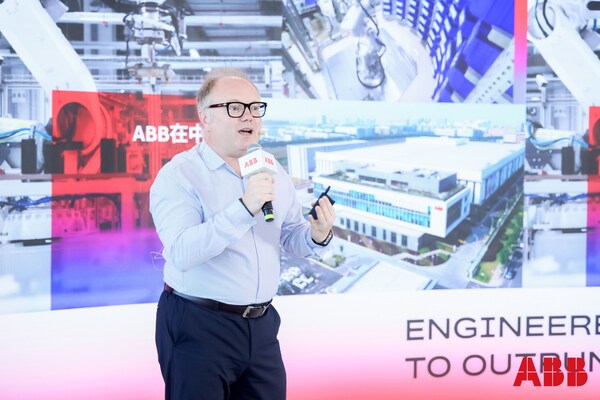 ABB機器人業務部全球總裁馬思康