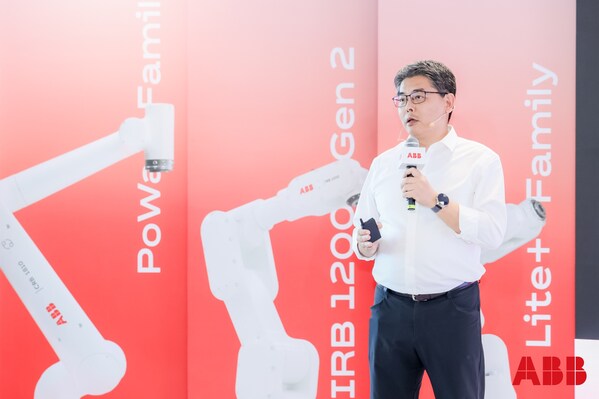 ABB集團高級副總裁、機器人中國區總裁韓晨
