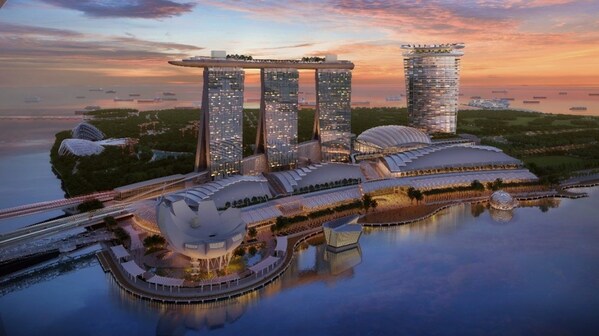 ?????????????????????????????????????????????????????????????????????? Las Vegas Sands ???????????????????????????? 55 ???? ?????????????????? 15,000 ??????? ?????????????? Marina Bay Sands ?????????? ?????? Safdie Architects