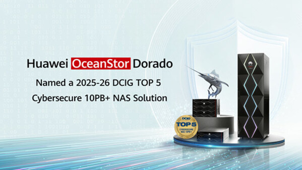 Huawei OceanStor Dorado All-Flash Storage ???c vinh danh trong TOP 5 gi?i pháp NAS an ninh m?ng hàng ??u c?a DCIG