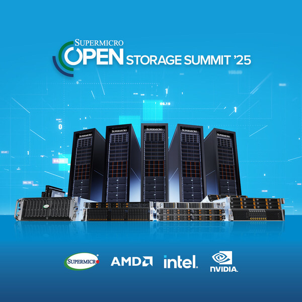 Supermicro 開放存儲峰會，展示人工智能工作負載對存儲的影響：由 8 月 12 日開始