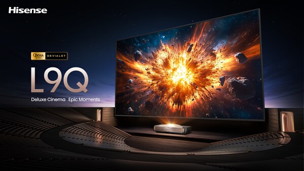 Hisense ra m?t TriChroma Laser TV L9Q, thi?t l?p tiêu chu?n m?i cho r?p chi?u phim t?i nhà