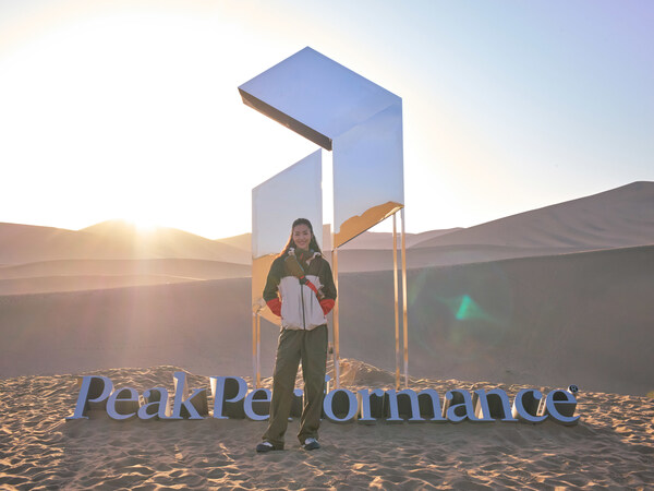 踏漠尋光，借色自然 - Peak Performance壁克峰于敦煌開啟自然色彩之旅