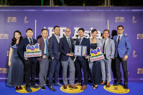 ViewSonic honored as one of HR Asia’s “Best Companies to Work for in Asia” for the third consecutive year.