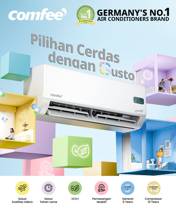 Comfee Gusto AC Launched Successfully with a Vibrant Splash in Indonesia