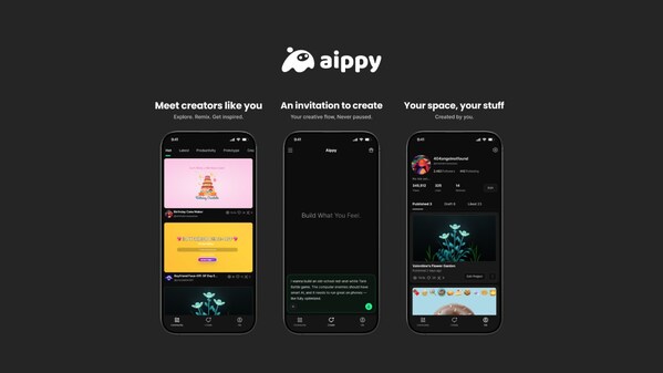 Aippy is a vibrant space for everyone to build,share and explore interactive creations with AI