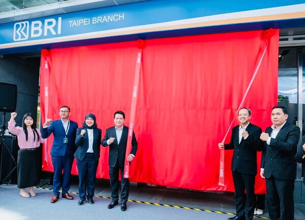 BRI設立臺北分行，為36萬名印尼移工提供金融服務