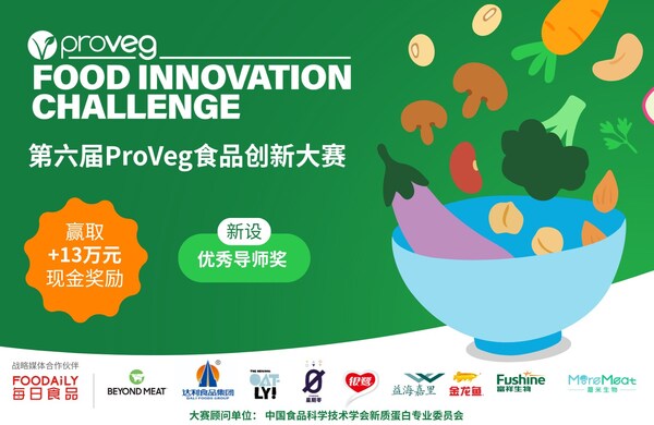 第六屆ProVeg食品創新大賽火熱啟動