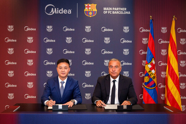 Midea s? tr? thành ??i tác chính m?i c?a FC Barcelona