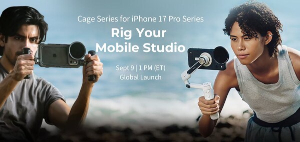 SmallRig Cage Series for iPhone 17 Pro Series (PRNewsfoto/SmallRig)