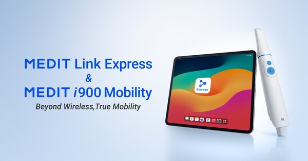 iPad版應用Medit Link Express正式推出，Medit i900 Mobility掃描儀同步發貨