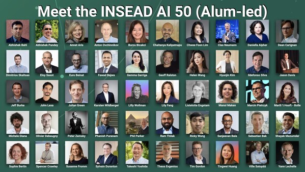 Meet the INSEAD AI 50 (Alum-led)