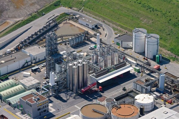 Aerial view of Indaver Plastics2Chemicals Plant ? Indaver